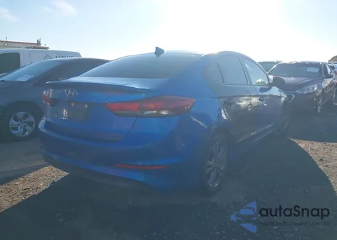 2018 Hyundai Elantra Sel из США, поврежденный, VIN 5NPD84LF5JH218621